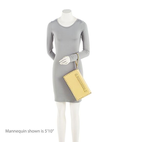 Valentino Nappa Leather Rockstud Clutch - Picture 5 of 16